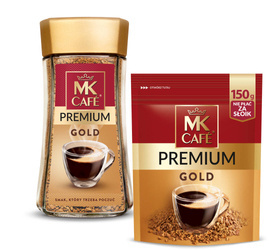 Kawa rozpuszczalna MK Cafe Premium Gold 175g + 150g